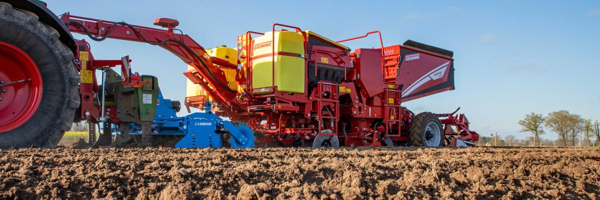 Grimme Prios aardappelrooier