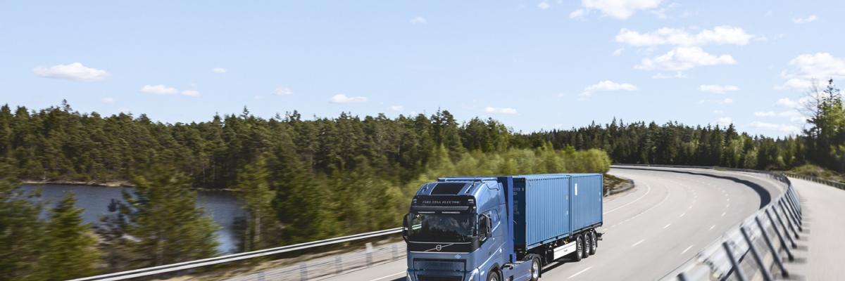 volvo truck op waterstof 