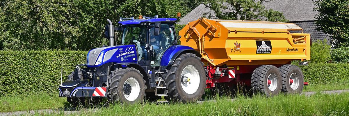 Trekker gronddumper Ermelo