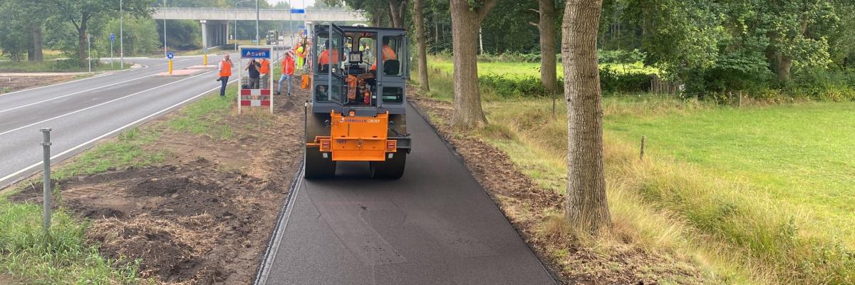 harsfalt aanleggen