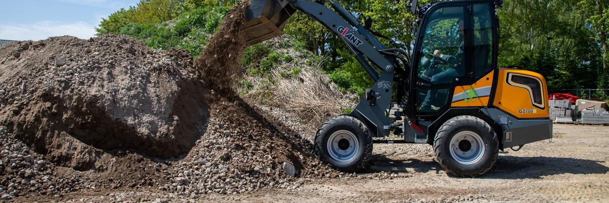 Giant G2700 E elektrische wiellader 