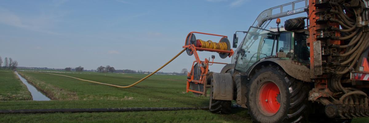 Van der Spek, bemesten, watergang