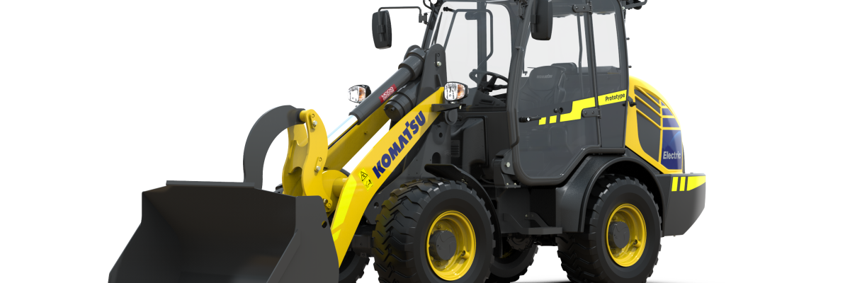 komatsu elktrische wiellader