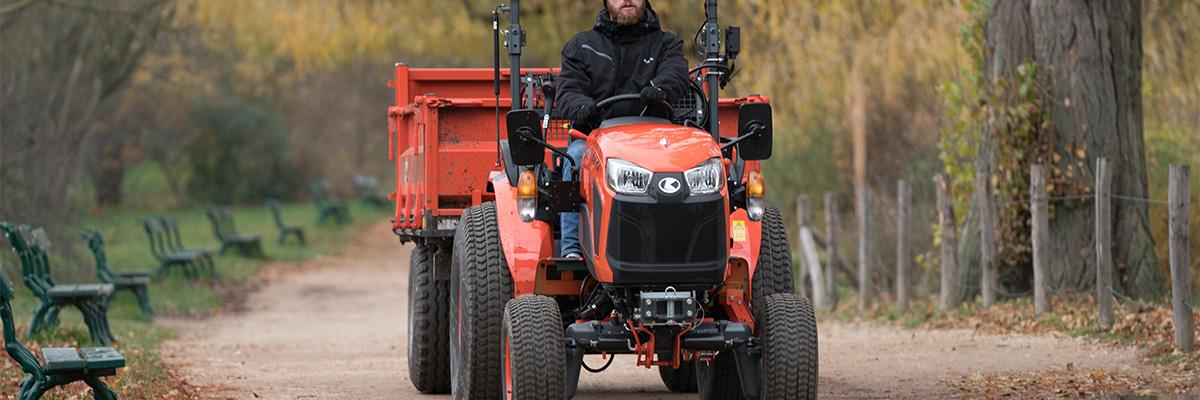 kubota elektrische trekker 