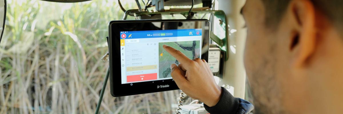 trimble 1060 display