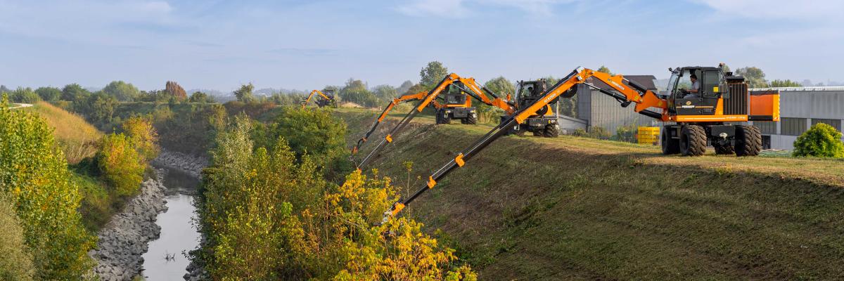Energreen ILF zelfrijder voor bermwerkn