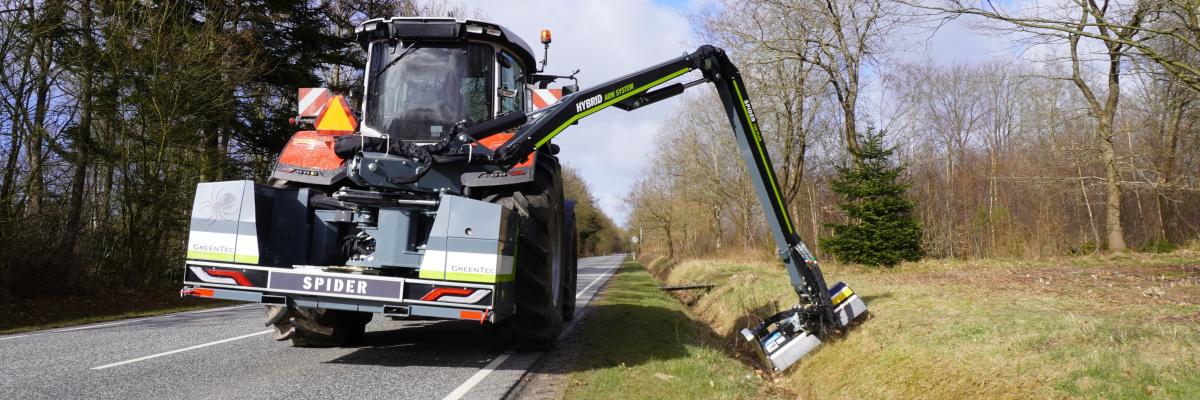 greenTec Spider bermmaaier 
