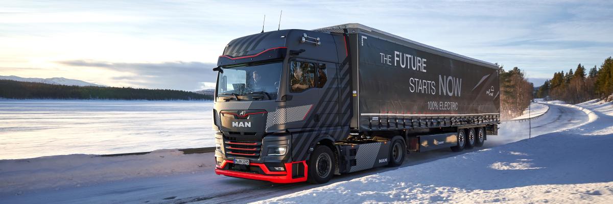 MAN e Truck in zweden