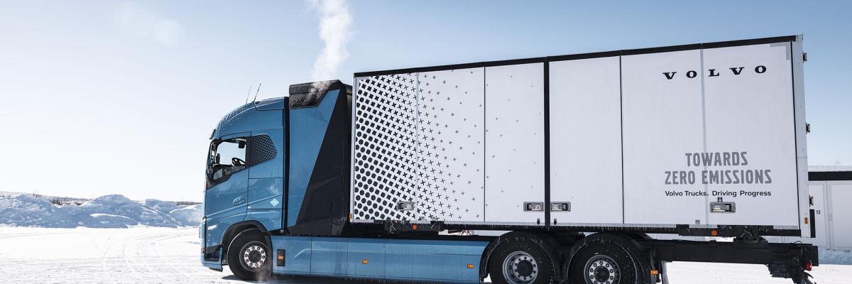 volvo waterstoftruck 
