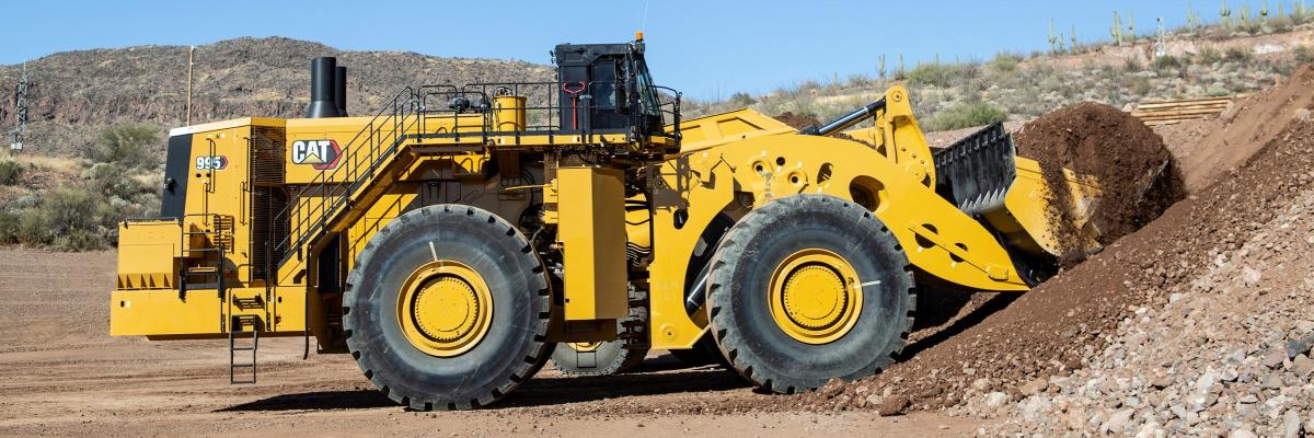 cat 995 wiellader 