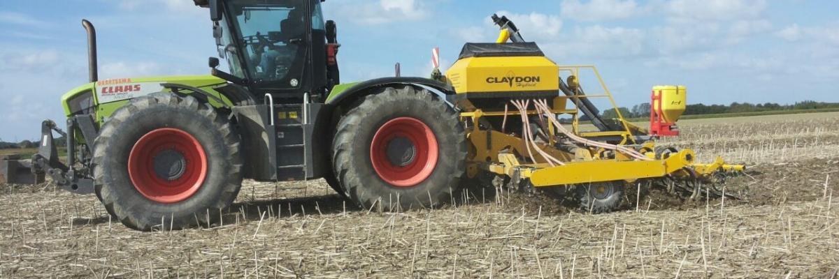claydon zaaimachine 