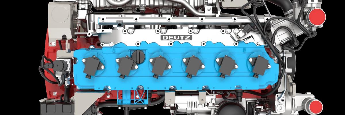 Deutz waterstofmotor 