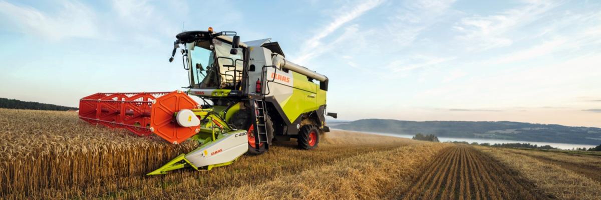 claas Evion maaidorser 