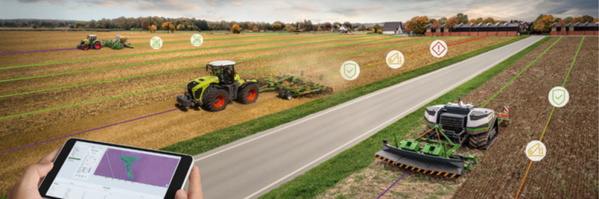 claas amazone en agxeed 3A autonomie 