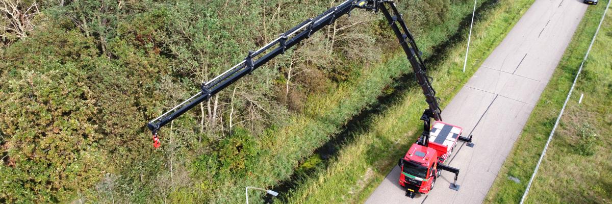 MAN met zero emissie autolaadkraan 