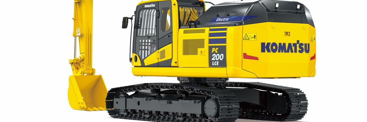 Komatsu elektrische 20 tons graafmachine