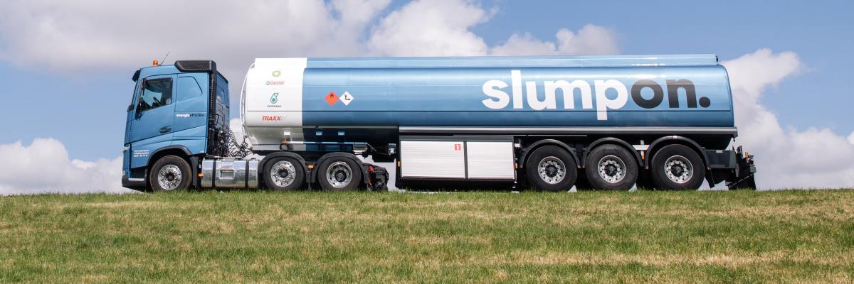 slump on truck 