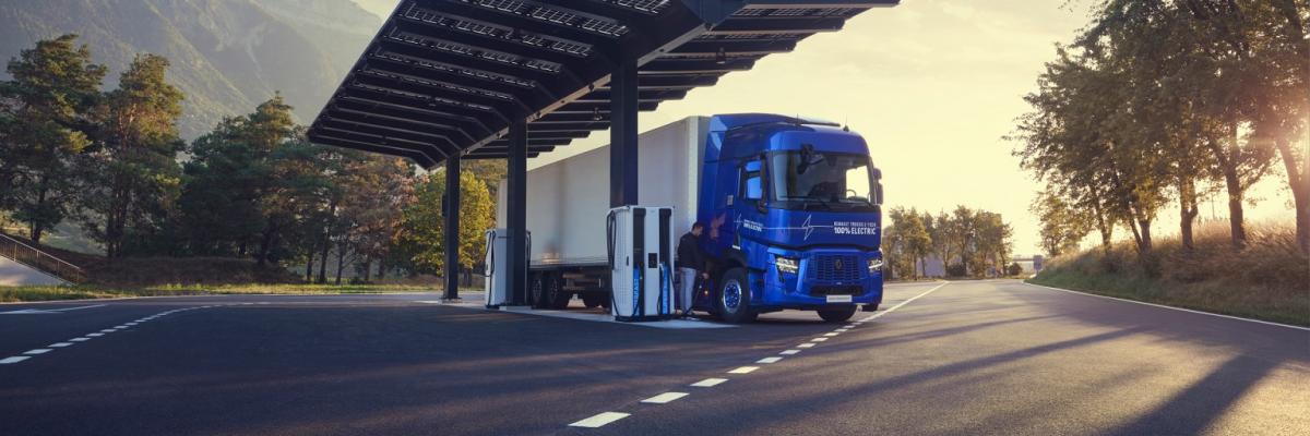 Renault E-Tech truck opladen 