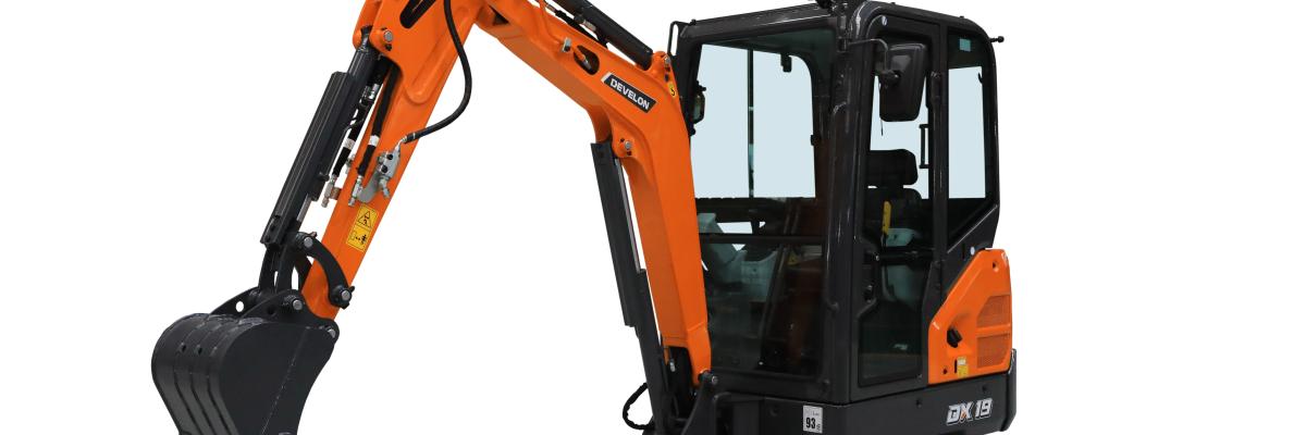 doosan DX 19 minigraafmachine 