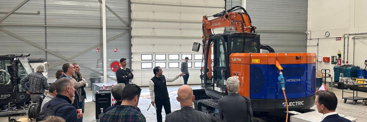 Hitachi bijeenkomst intermat