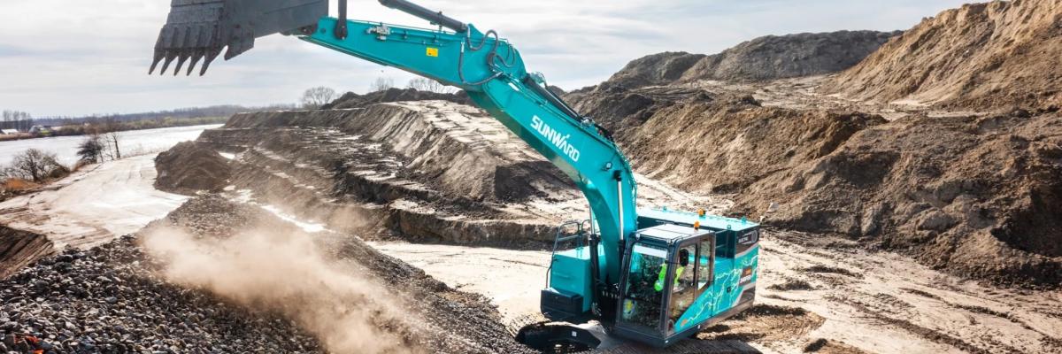 Electrische Sunward rupsgraafmachine CE240E