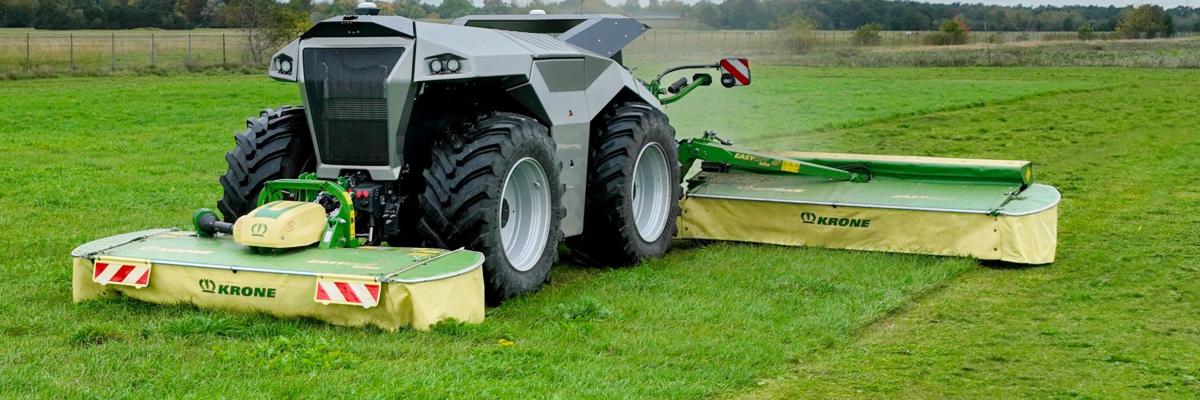 Krone en Lemken VTE autonome zelfrijder 