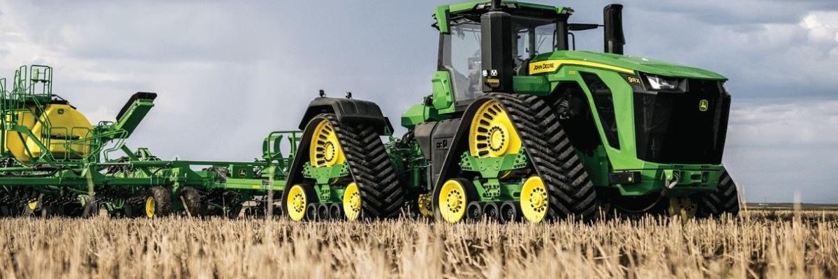  john deere 9RX kniktrekker 