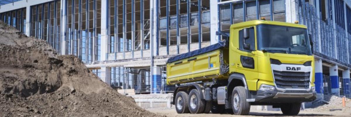 DAF XFC bouwtruck 