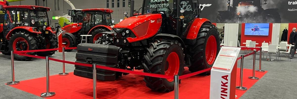 zetor 6 serie op TechAgro beurs Brno 