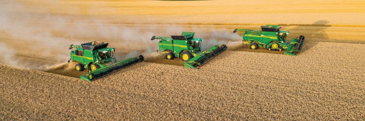 John Deere T5 en 6 maaidorsers