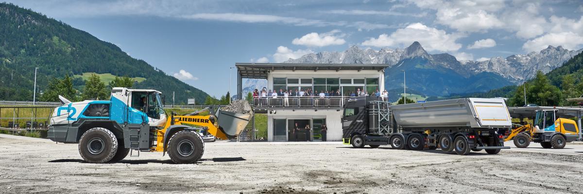 liebherr H2 wiellader
