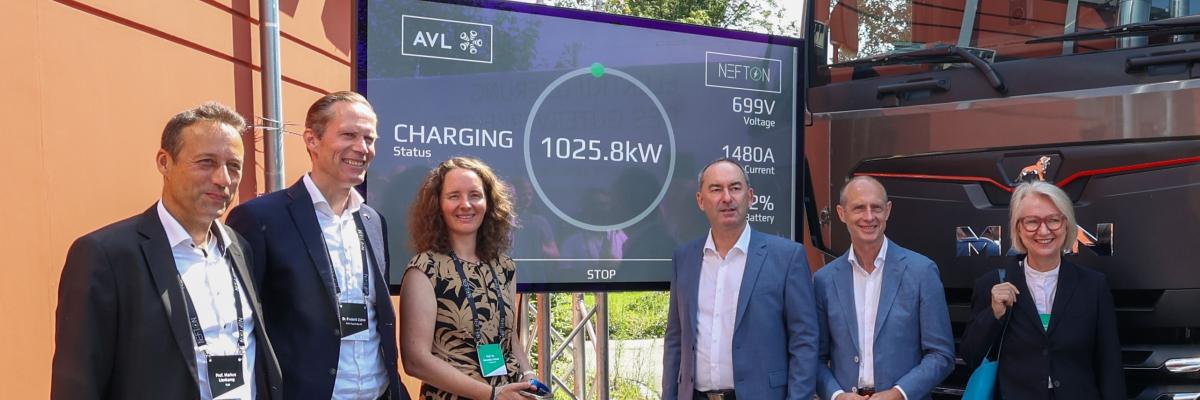 MAN opladen elektrische truck 