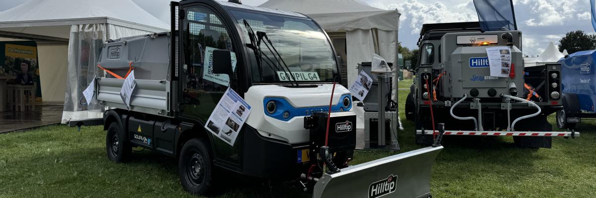elektrische Goupil voor winterdienst 