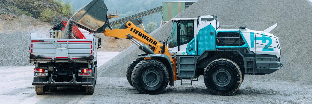 liebherr H2 wiellader 