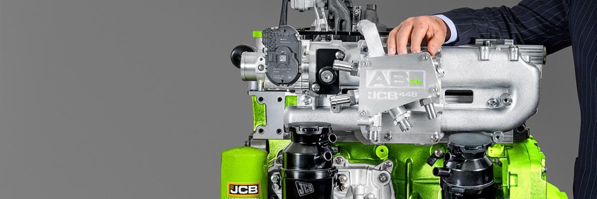 JCB Hydrogen motor 