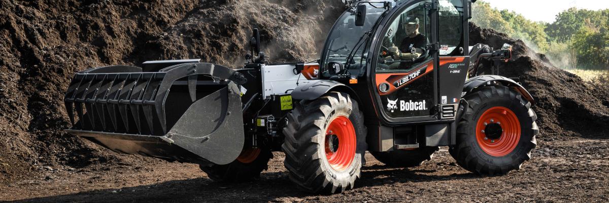 Bobcat verreiker voor landbouw