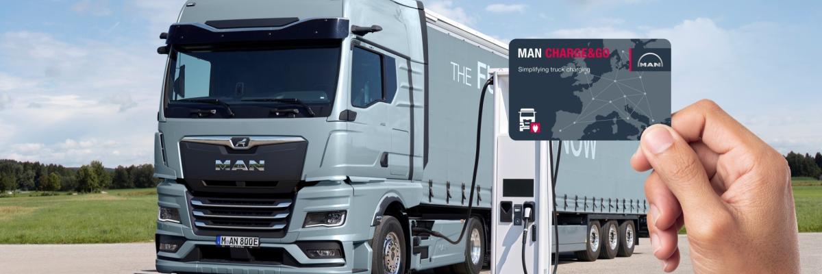 MAN pasje elektrisch bijladen