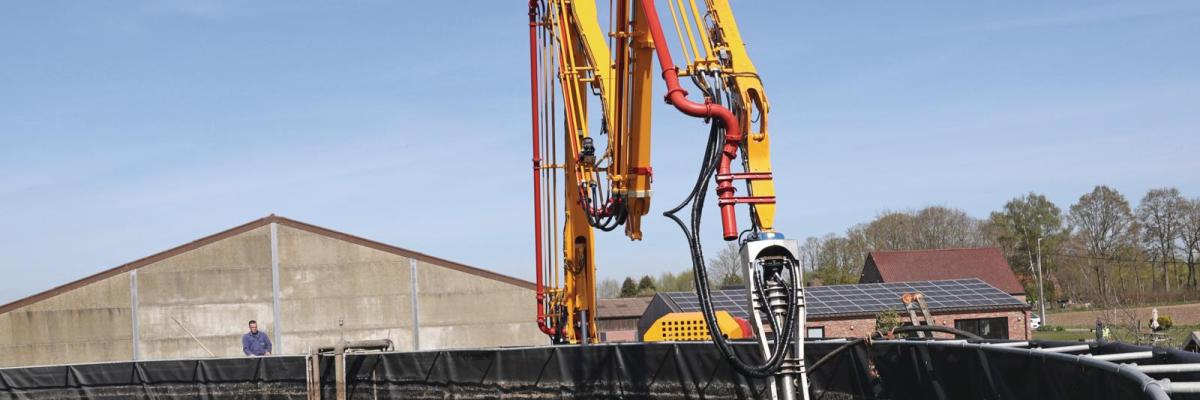 Gebr. Verkooyen in Langeweg bouwt nieuwe mixer