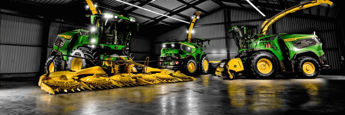 John Deere F8 en F9 hakselaars