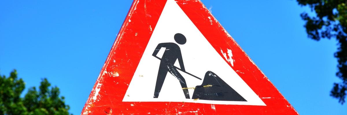Werkzaamheden-bord