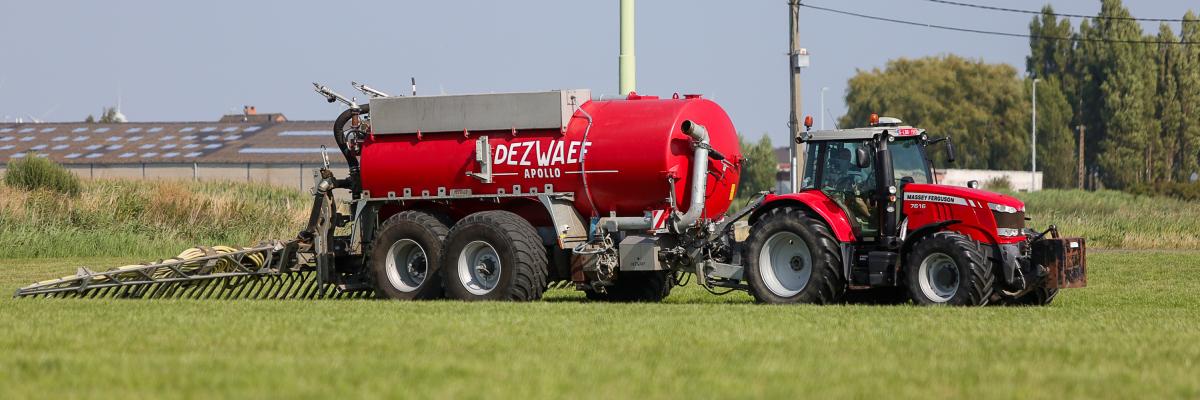 Dezwaef Fertiflow spuitwater uitrijden