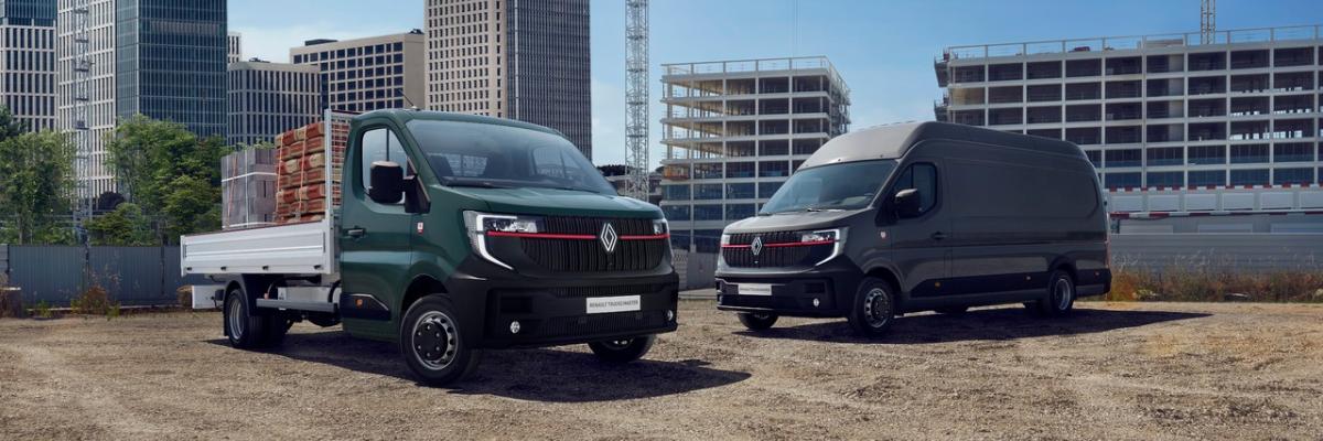 Renault Master Red Edition RWD bestelbussen voor onze sector. 