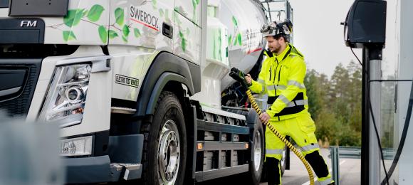 Volvo Truck elektrisch opladen 