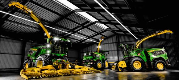 John Deere F8 en F9 hakselaars