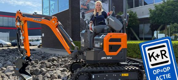 staad actie minigraafmachine 