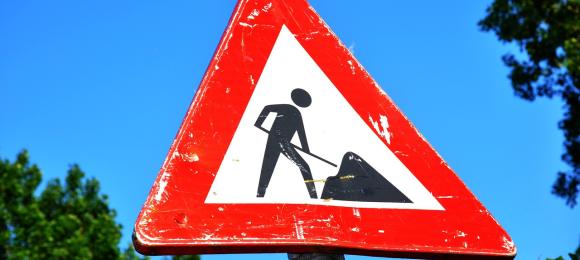 Werkzaamheden-bord