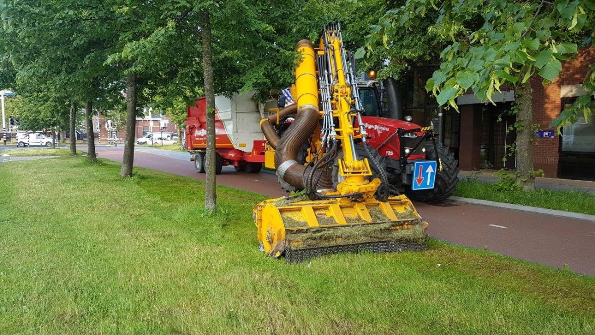 Jelle Bijlsma BV gaat samen met Datacadabra een maaicombinatie voorzien van camera en sensoren. 