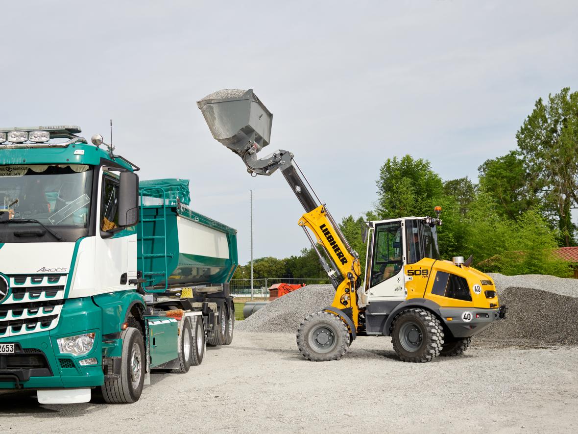 Op basis van de bekende L 509 heeft Liebherr de Tele-uitvoering ontwikkeld. 