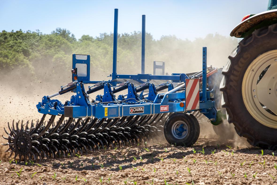 carre rotanet schoffel in actie 