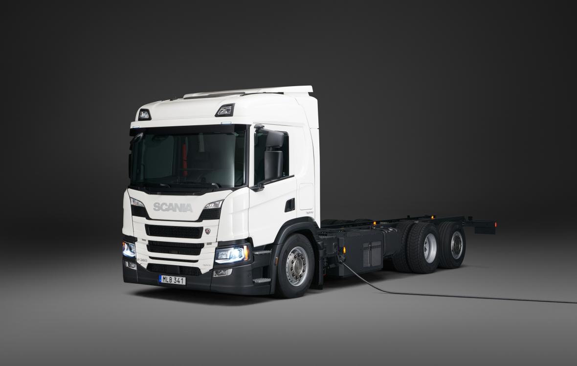 Scania hybride truck